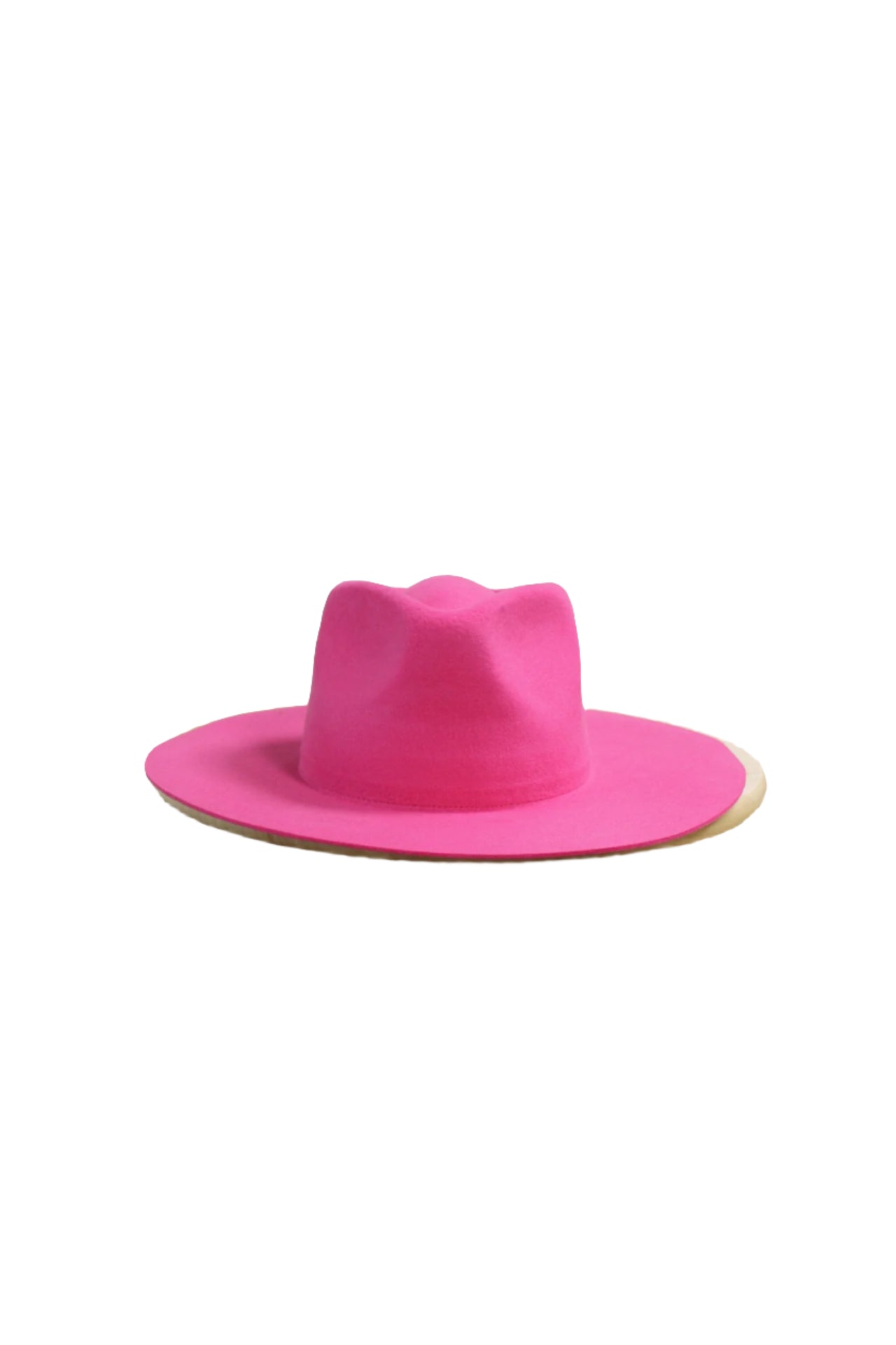 The Paige Rancher - Wool Felt - Pink