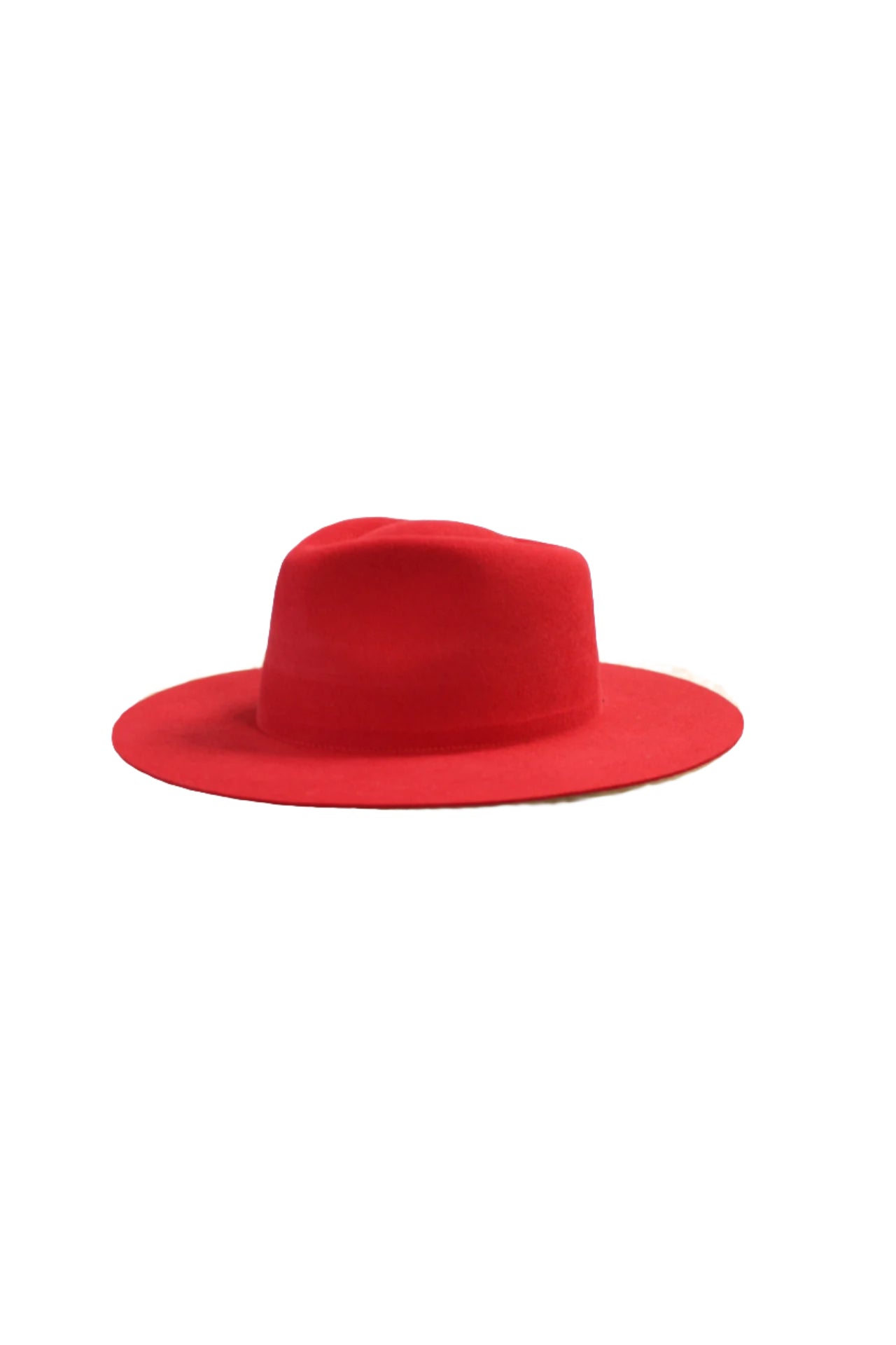 The Paige Rancher - Wool Felt - Red