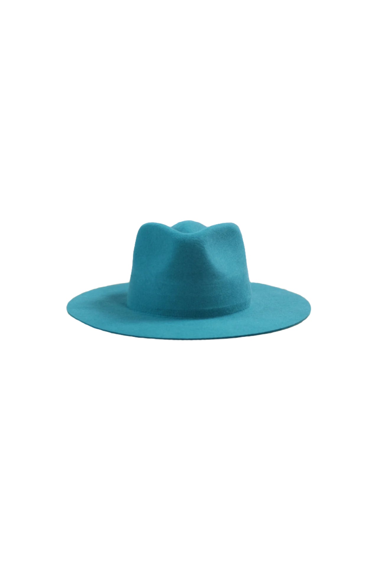 The Paige Rancher - Wool Felt - Turquoise