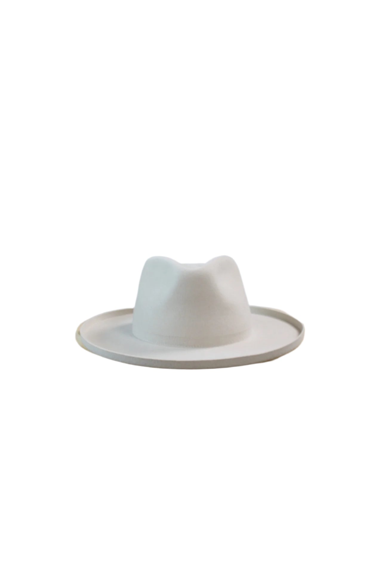 The Tucson Pencil Brim Rancher - Wool Felt - Ivory