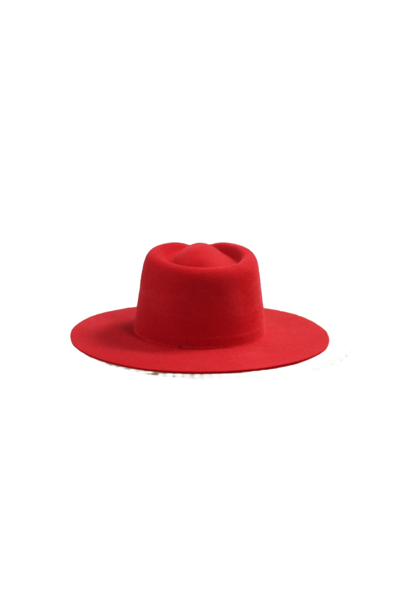 The Paige Rancher - Wool Felt - Red