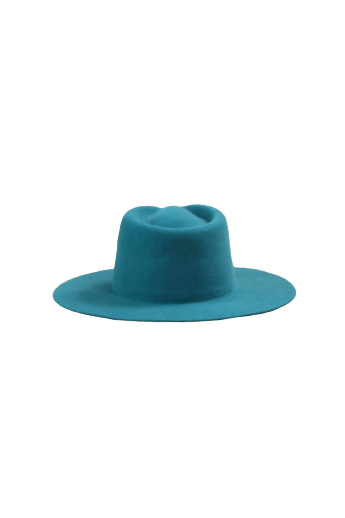 The Paige Rancher - Wool Felt - Turquoise