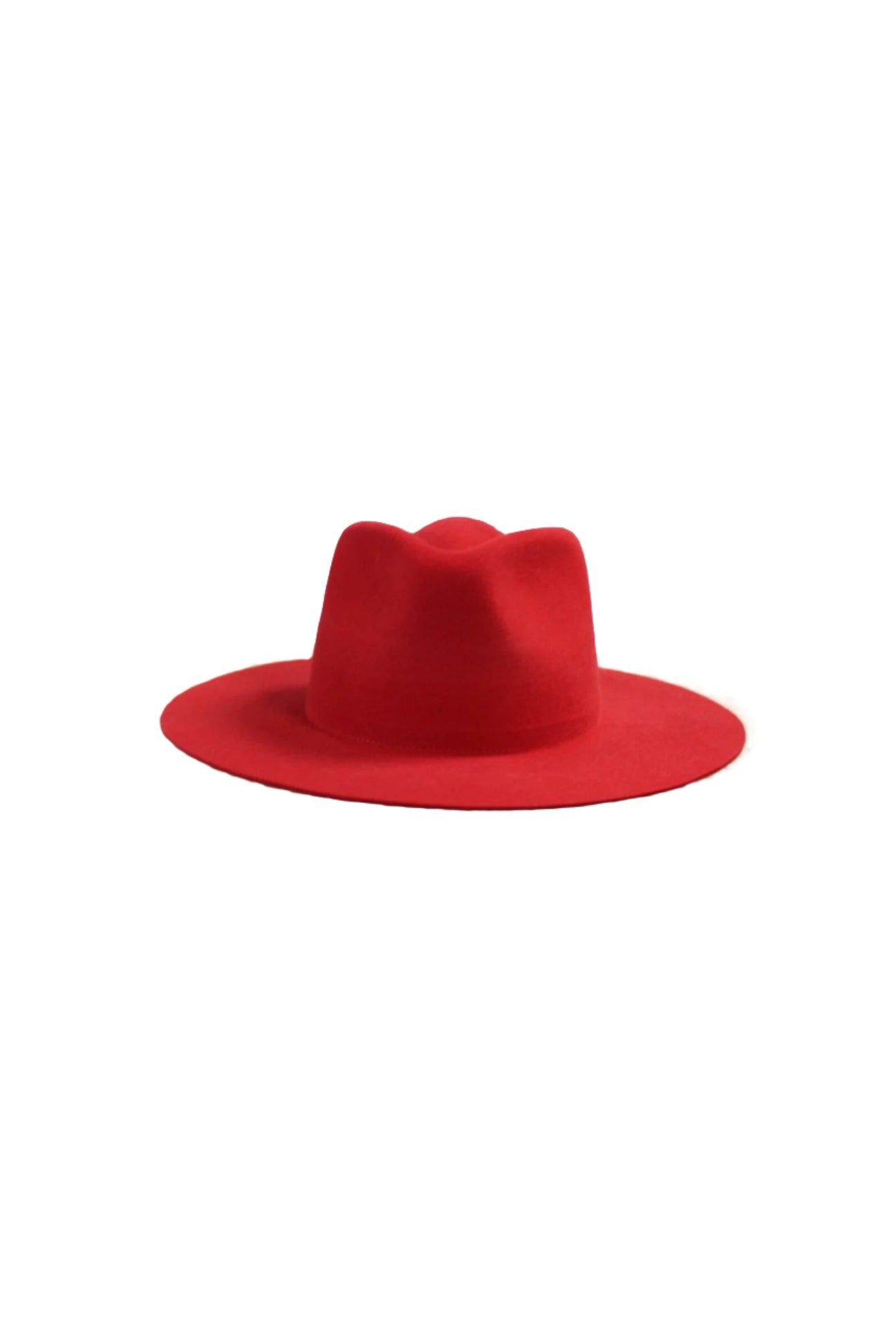 The Paige Rancher - Wool Felt - Red