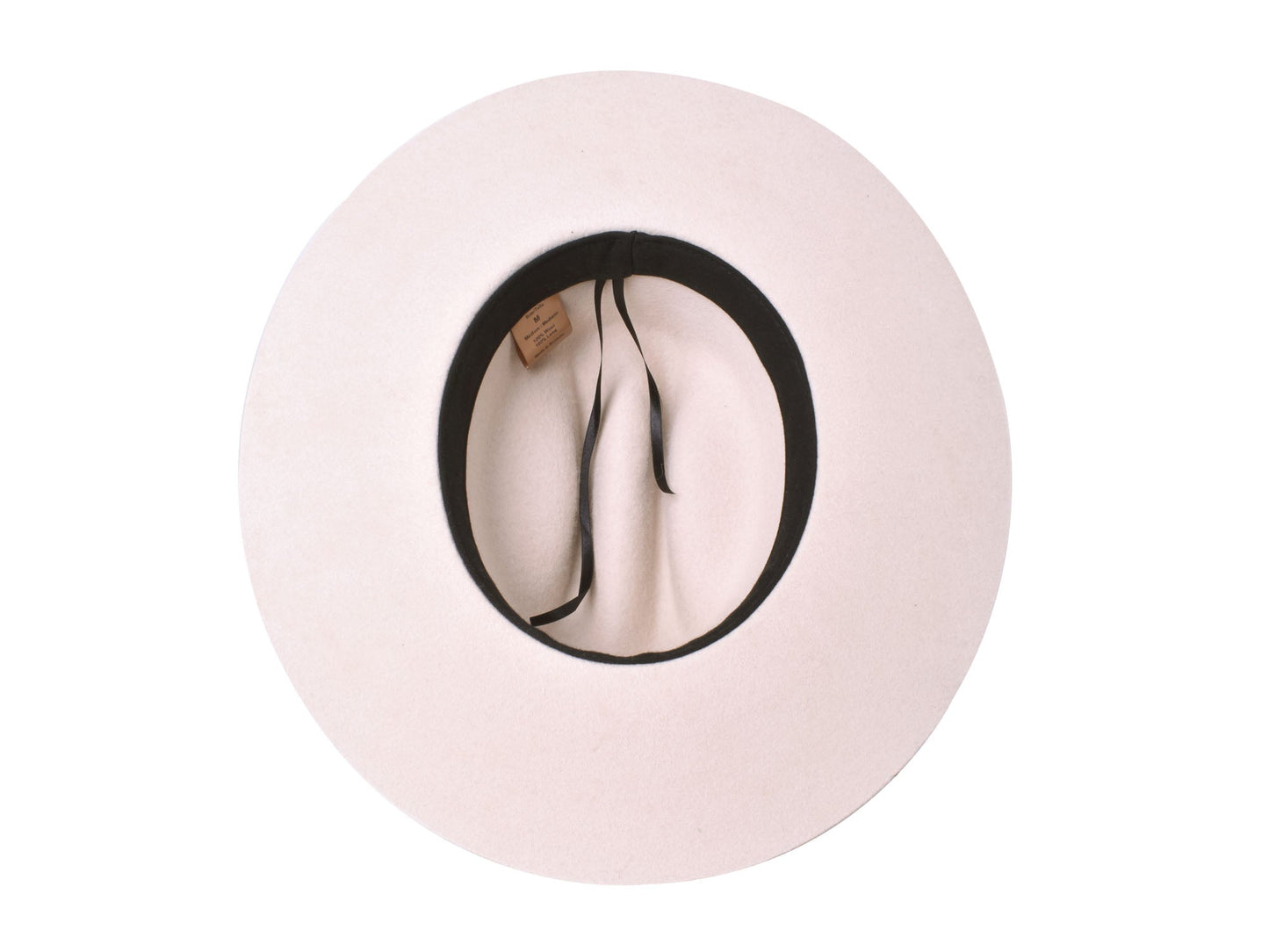 The Quinn Cattlemen Wool Felt Hat - Ivory