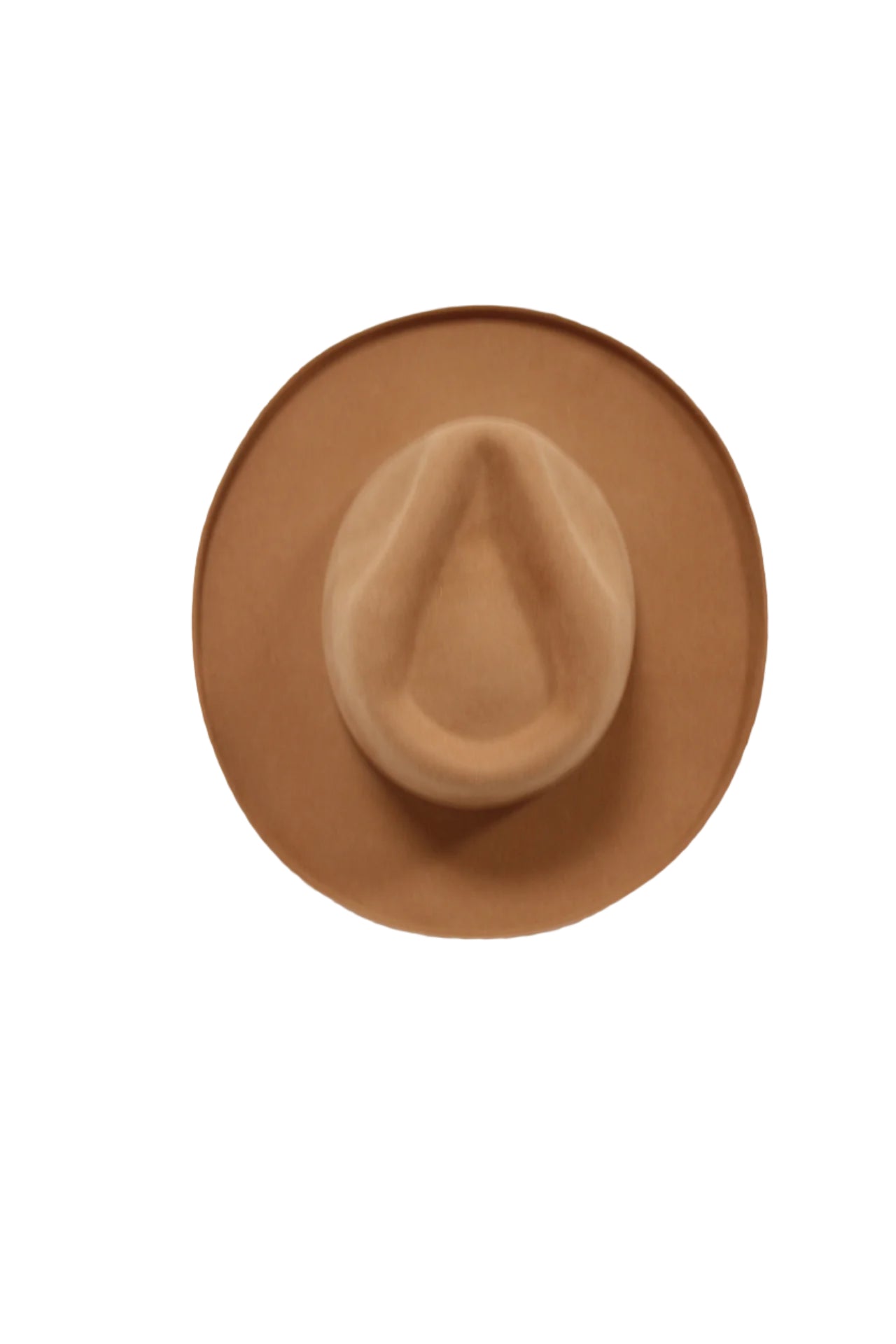 The Tucson Pencil Brim Rancher - Wool Felt - Tan