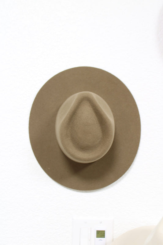 The Paige Rancher - Wool Felt - Khaki
