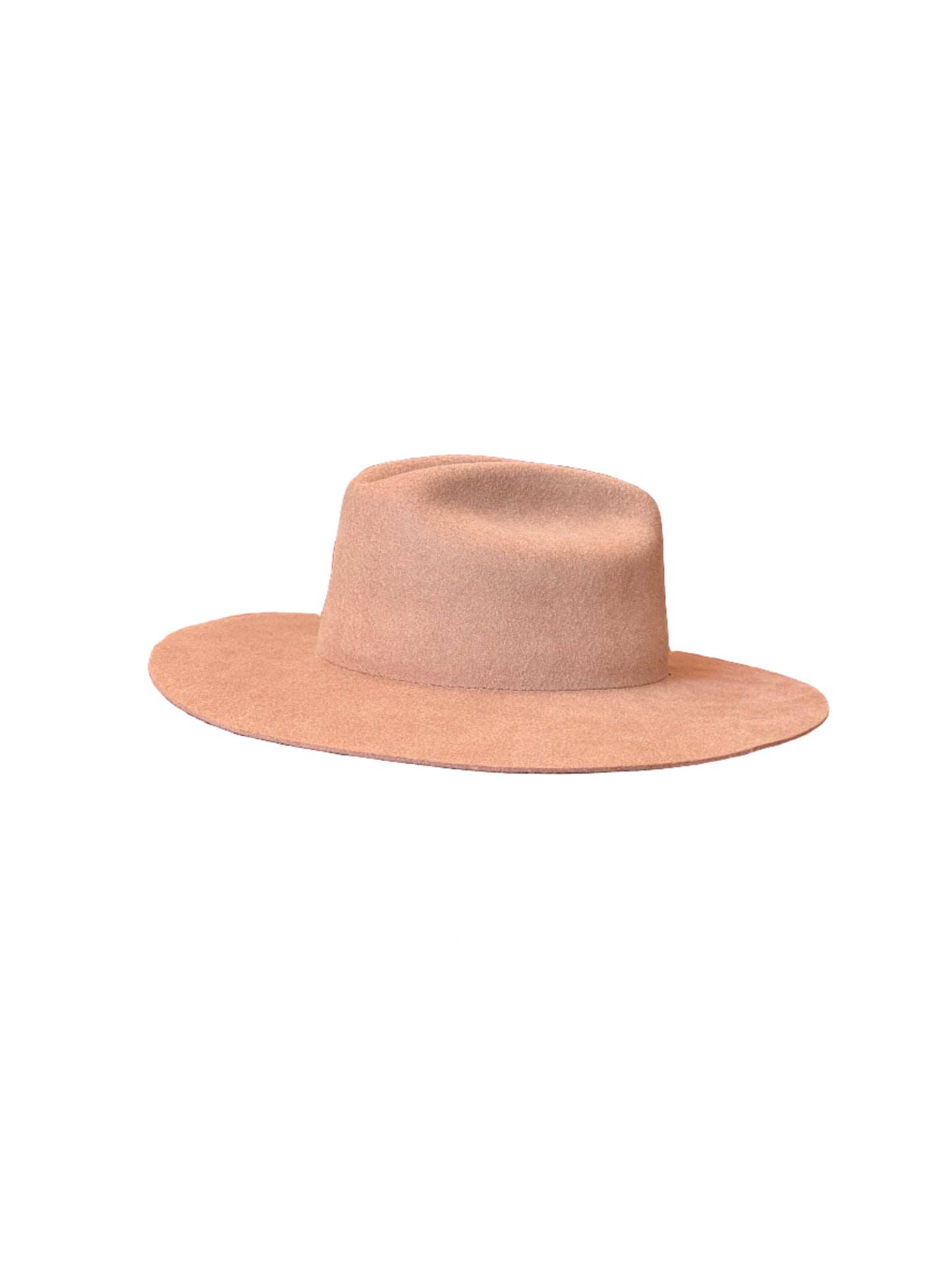 The Quinn Cattlemen Wool Felt Hat - Tan