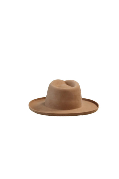 The Tucson Pencil Brim Rancher - Wool Felt - Tan