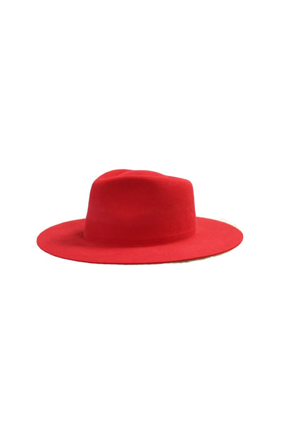 The Paige Rancher - Wool Felt - Red