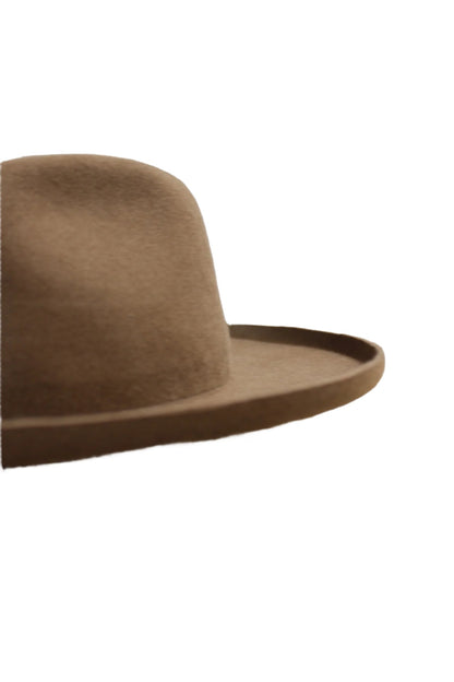 The Tucson Pencil Brim Rancher - Wool Felt - Caramel