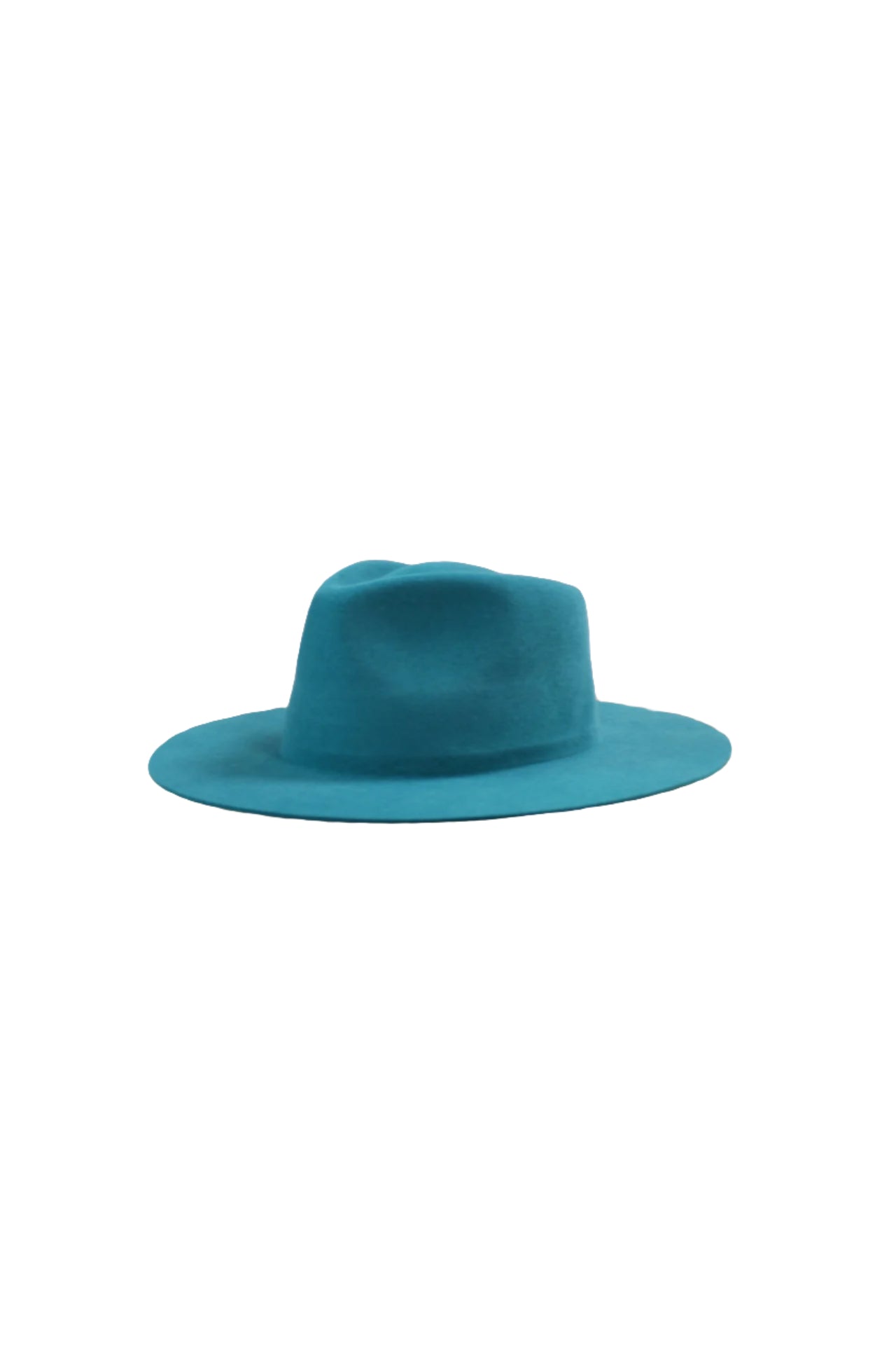 The Paige Rancher - Wool Felt - Turquoise