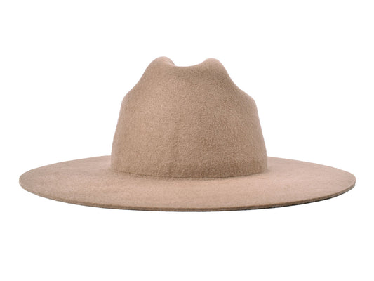 The Quinn Cattlemen Wool Felt Hat - Khaki