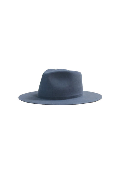 The Paige Rancher - Wool Felt - Stone Blue