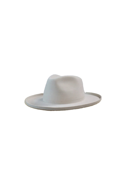 The Tucson Pencil Brim Rancher - Wool Felt - Ivory