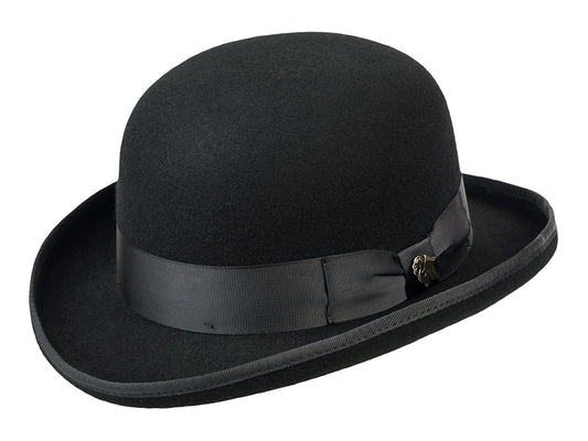 Bowler Fully Lined Wool Felt