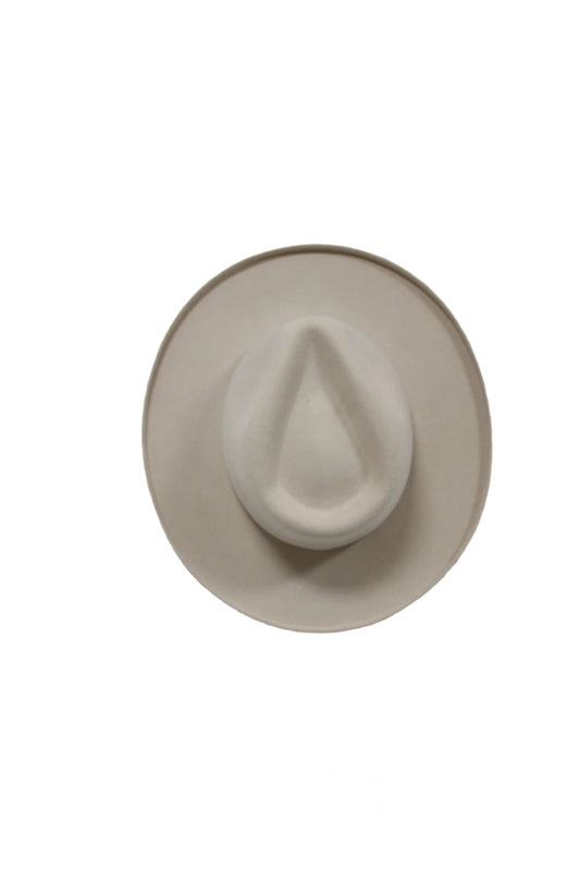 The Tucson Pencil Brim Rancher - Wool Felt - Ivory