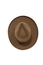 The Tucson Pencil Brim Rancher - Wool Felt - Caramel