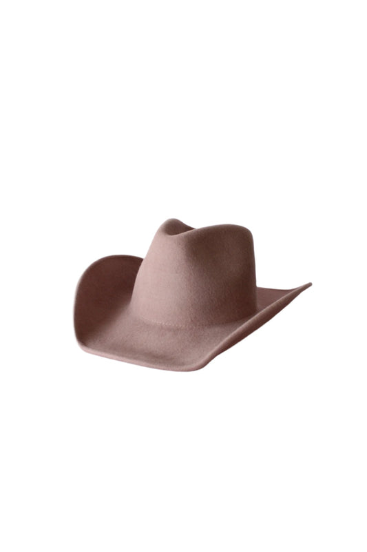 The Laredo Western Wool Felt Hat - Fawn